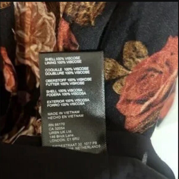 Free People Rows of Roses Maxi Dress Size Large - Picture 5 of 5